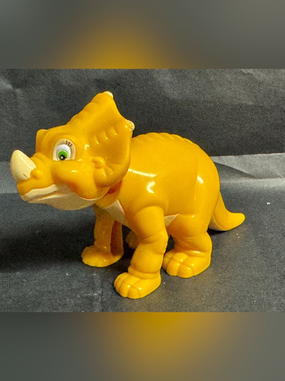Vintage 2003 The Land Before Time Cera Triceratops Plastic Bobblehead Wendy’s
